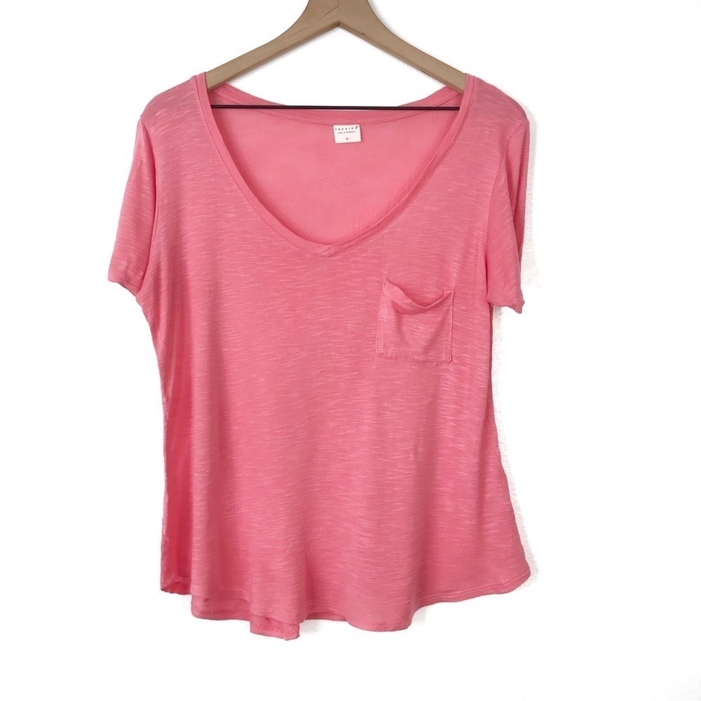 TRESICS V Neck Lightweight Short Sleeve T-Shirt M